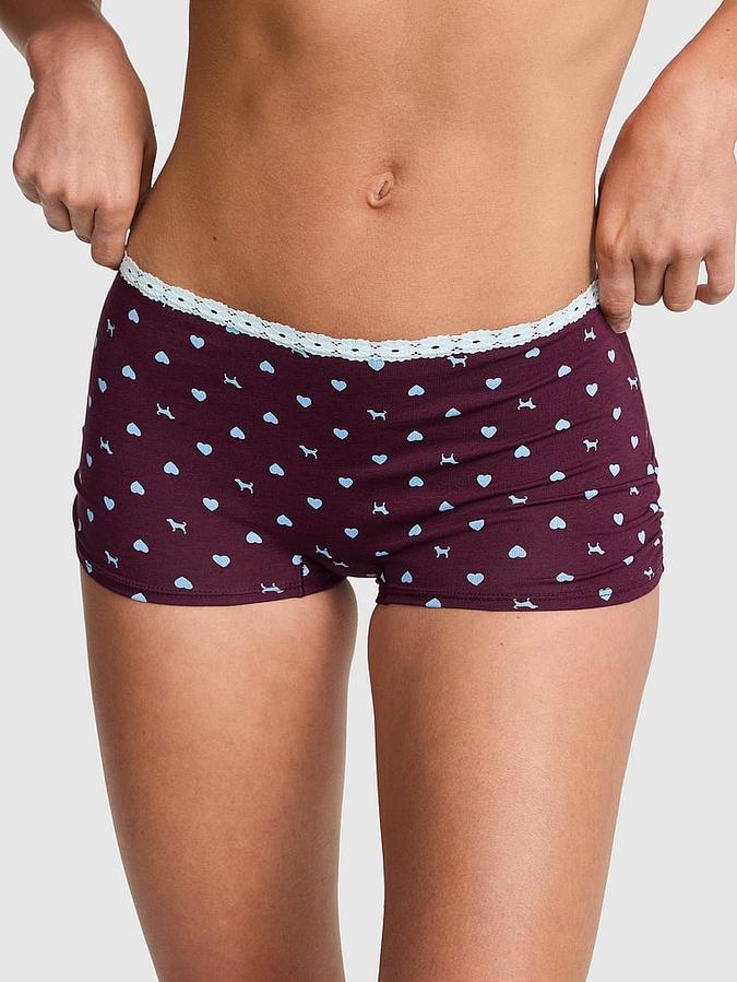 Cotton Dorm Boyshort Panty