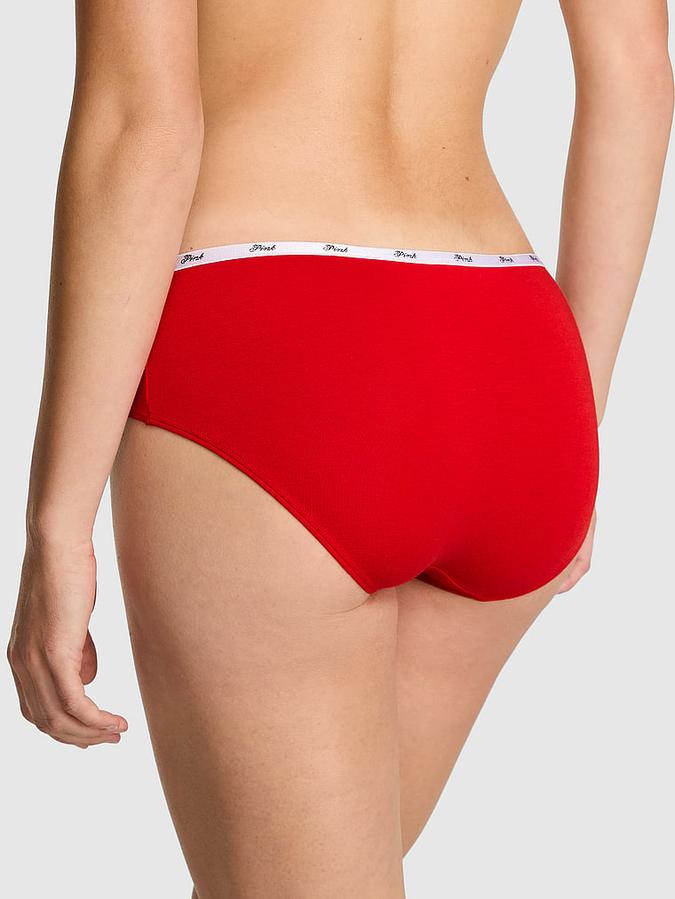 Logo Cotton Hiphugger Panty