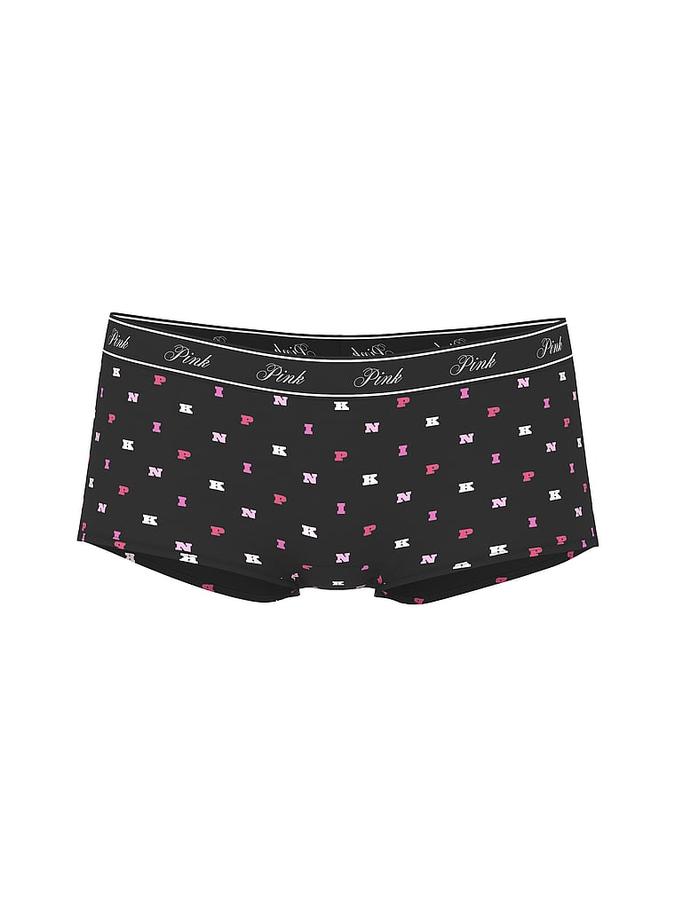 Logo Cotton Shine Boyshort Panty image number 2