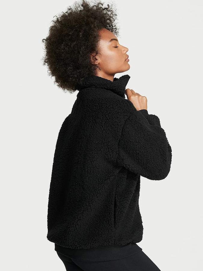 Teddy Fleece Boyfriend Jacket image number 1