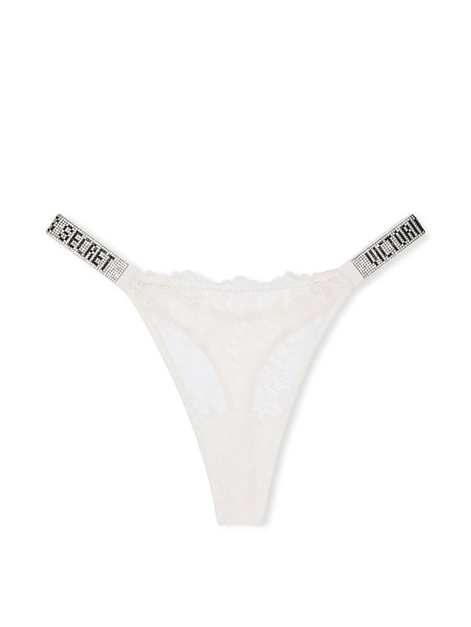 Shine Strap Rose Lace Panty