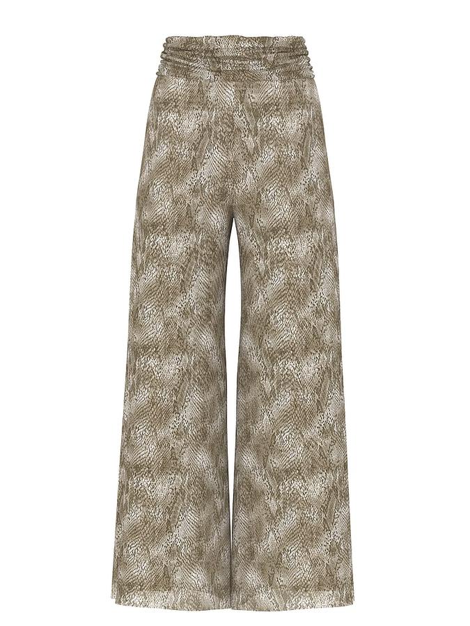 Beachwear Mesh Foldover Pants image number 2