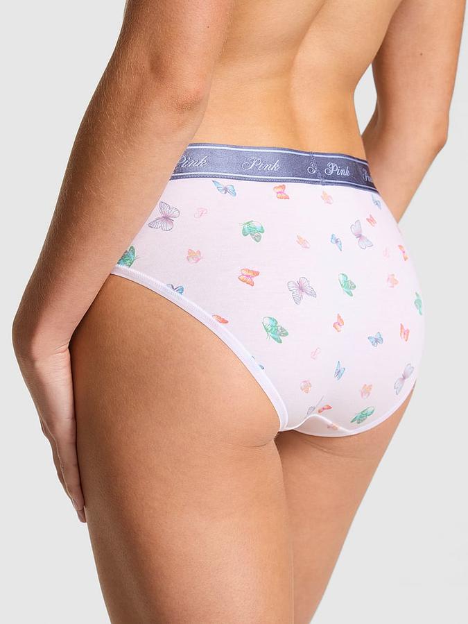 Logo Cotton Hiphugger Panty