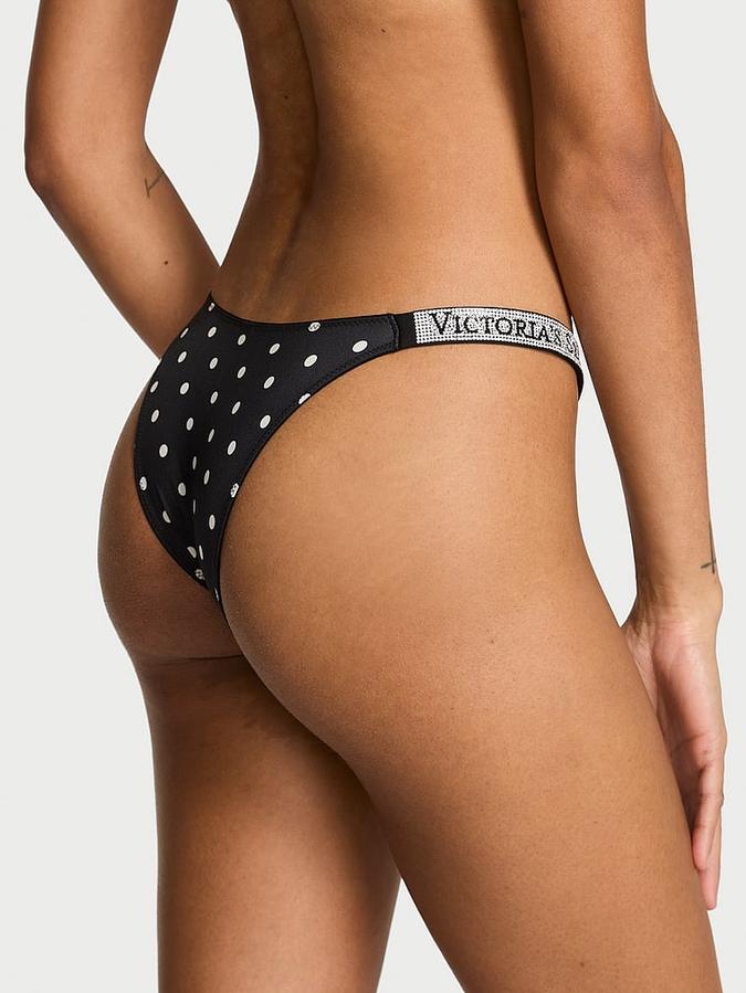 Shine Strap Brazilian Panty