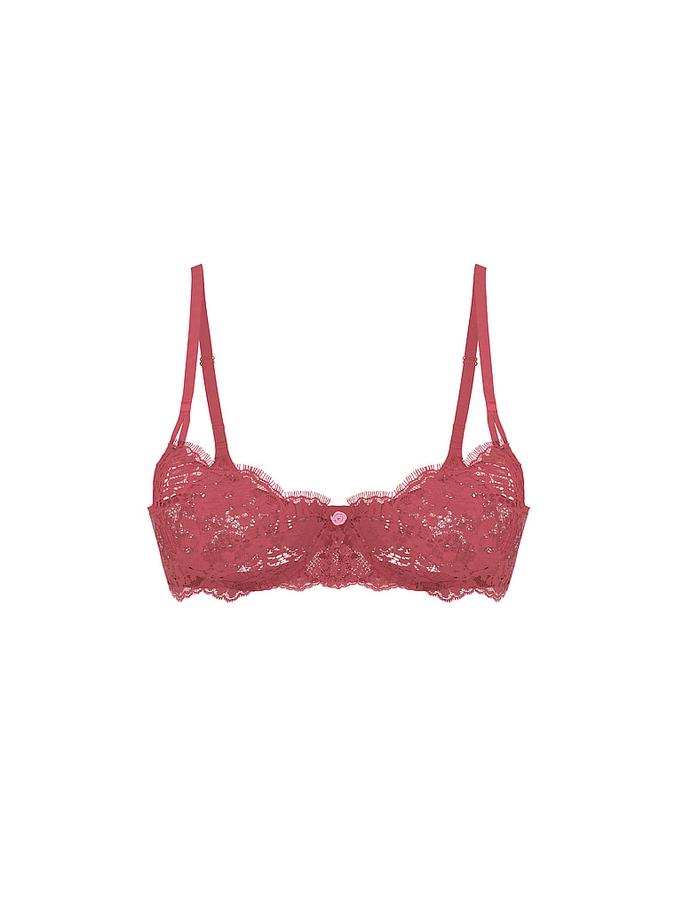 Wicked Unlined Lace Balconette Bra image number 2