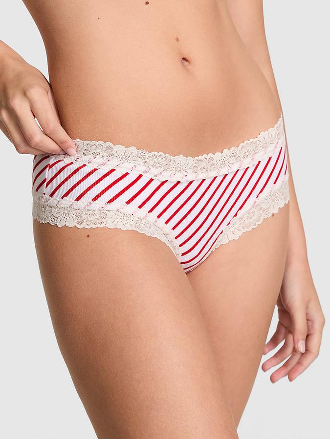 Wink Lace-Trim Cheeky Panty