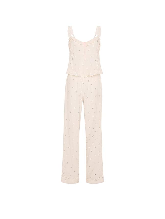 Cotton Dream Tank Long Pajama Set image number 2