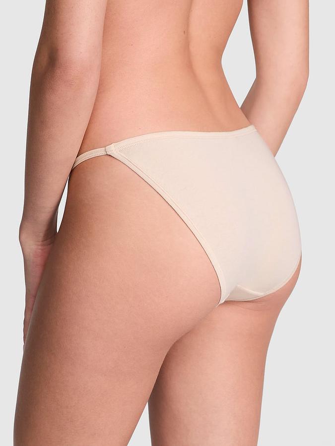 Cotton String Bikini Panty image number 1