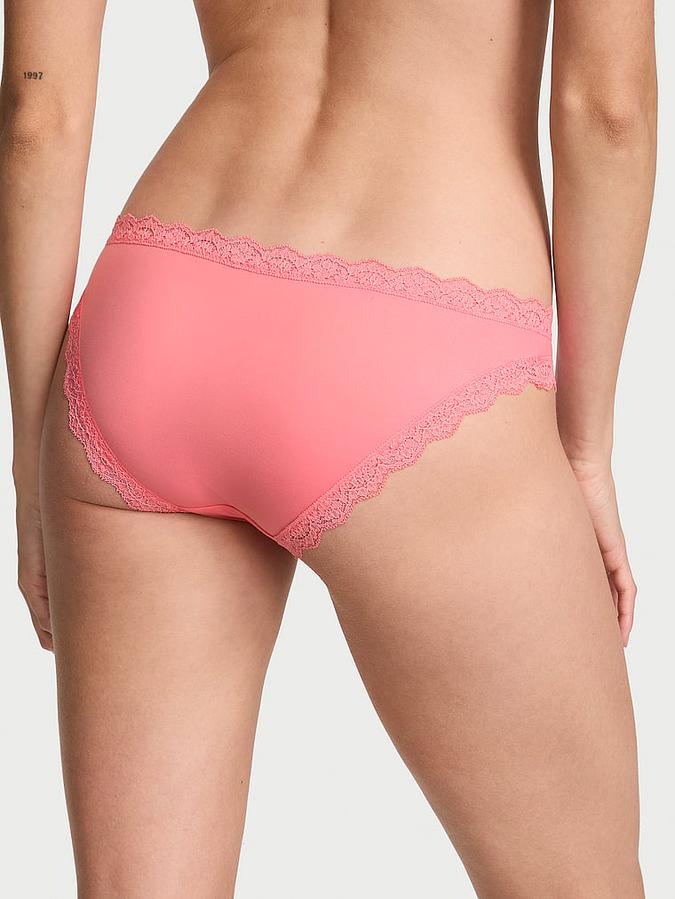 Lace-Trim Bikini Panty