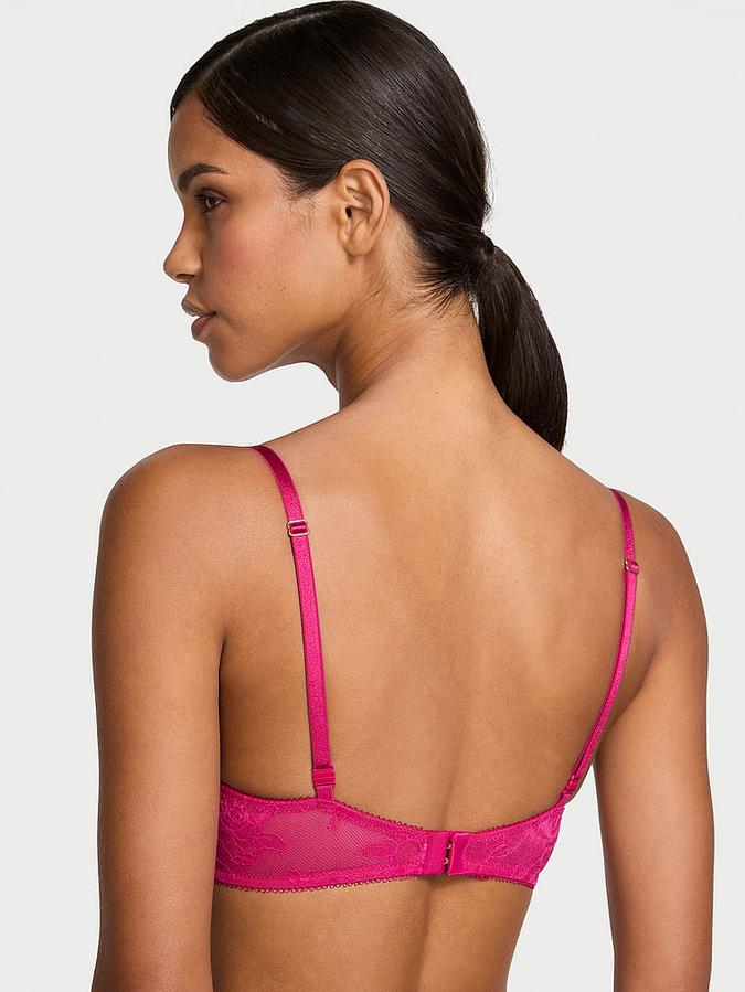 Bombshell Add-2-Cups Rose Lace Push-Up Bra image number 1