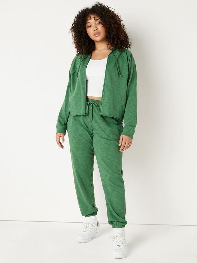 Summer Lounge Cotton Zip-Up Hoodie image number 3