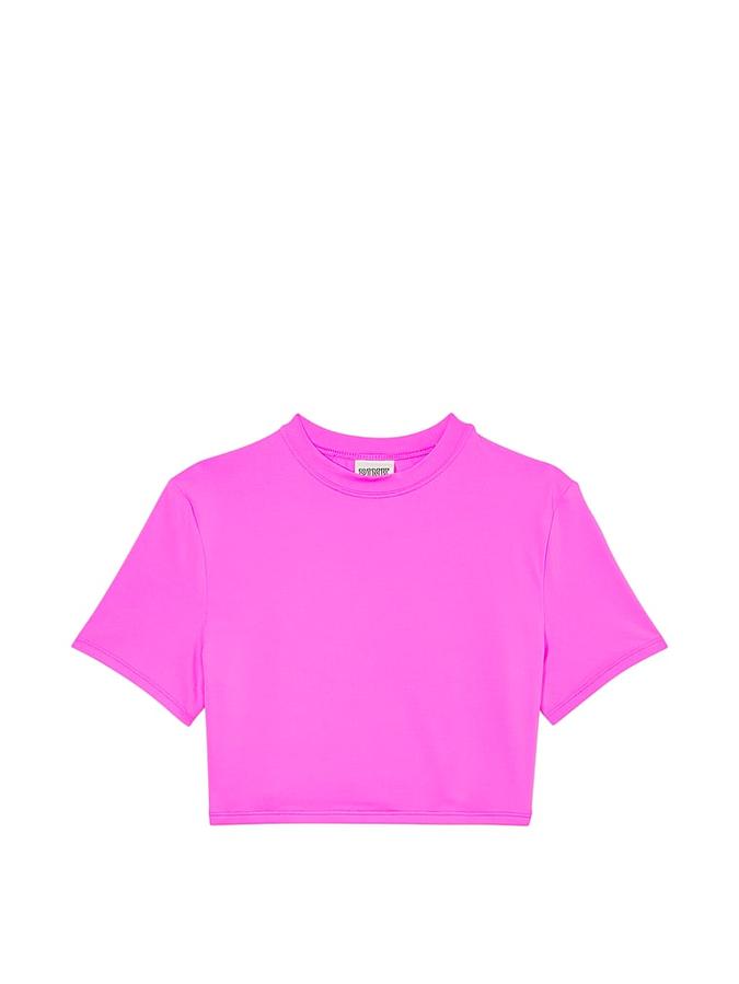 Base Stretch Crop Baby Tee image number 2
