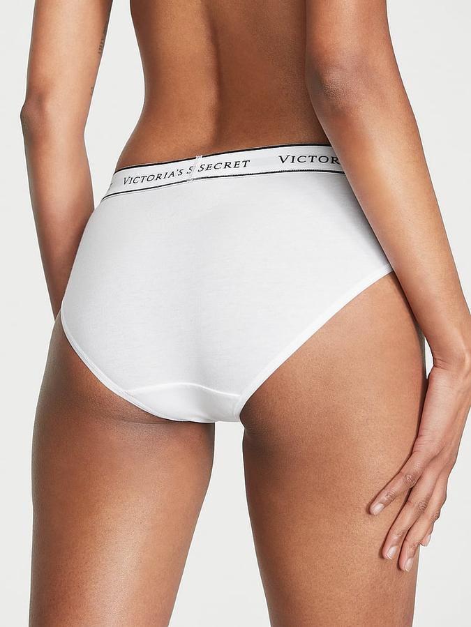 Logo Cotton Hiphugger Panty