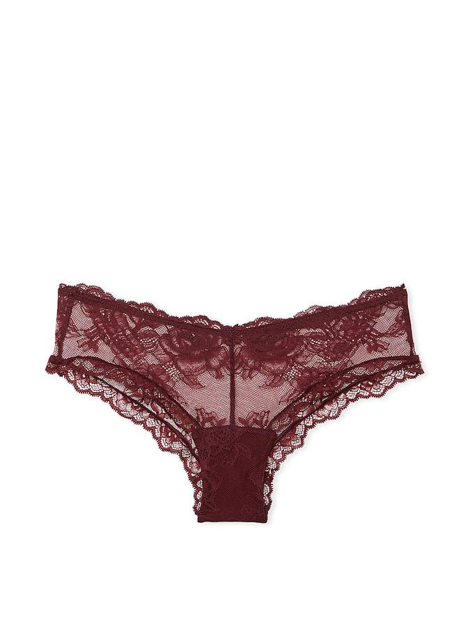 Rose Lace High-Leg Cheeky Panty image number 0