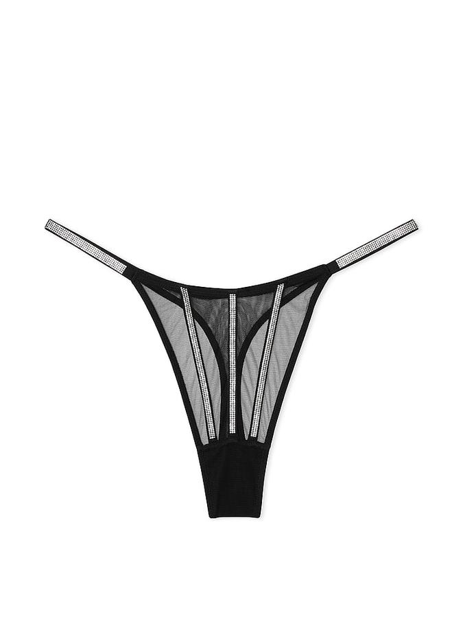 Sheer Shine Thong Panty image number 2