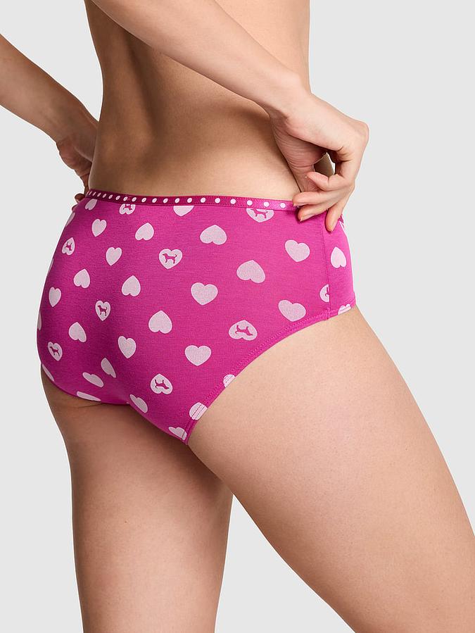 Logo Cotton Hiphugger Panty