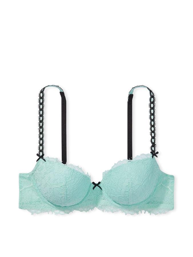 Ribbon Slot Push-Up Bra image number 2