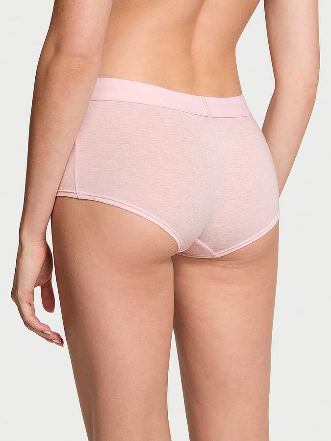 Logo Cotton Boyshort Panty image number 1