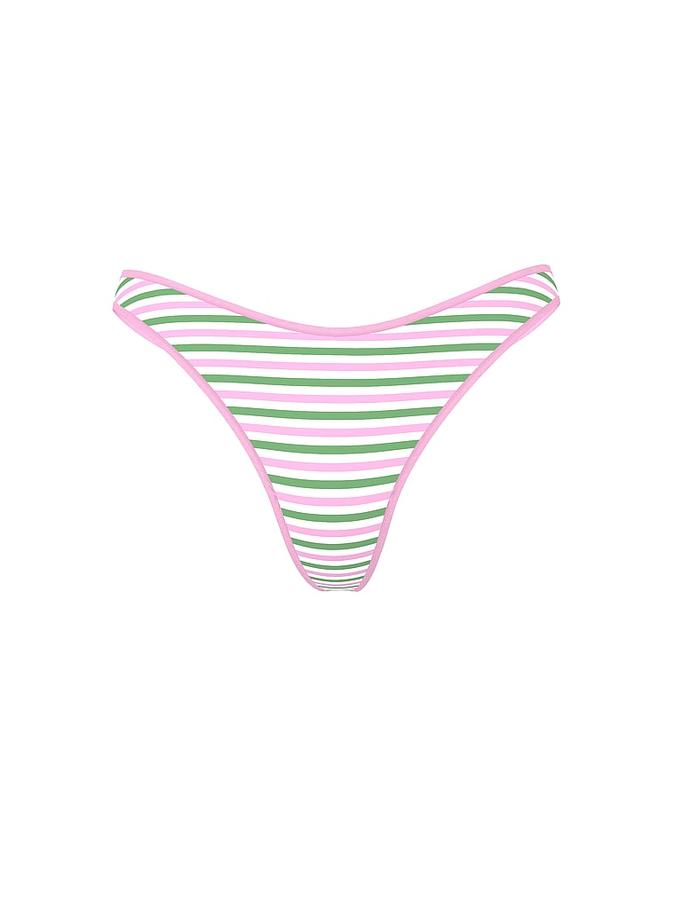 Cotton High-Leg Thong Panty image number 2