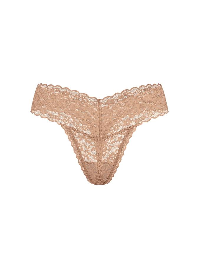 Blossom Lace Thong Panty image number 2
