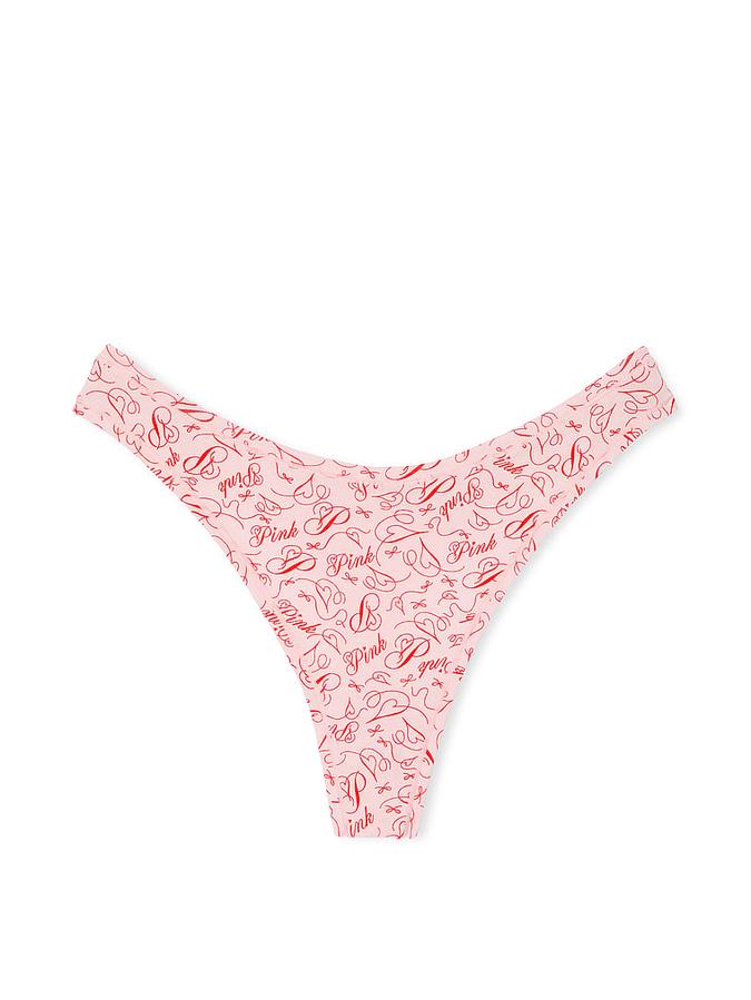 Cotton High-Leg Thong Panty