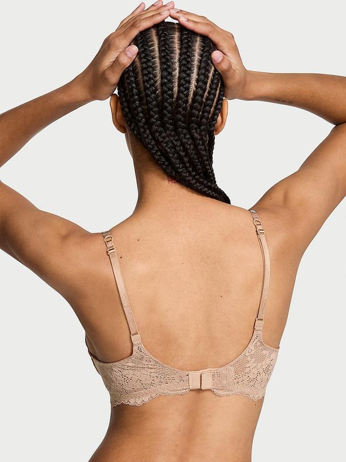 Twinkle Strap Lace Push-Up Bra image number 1