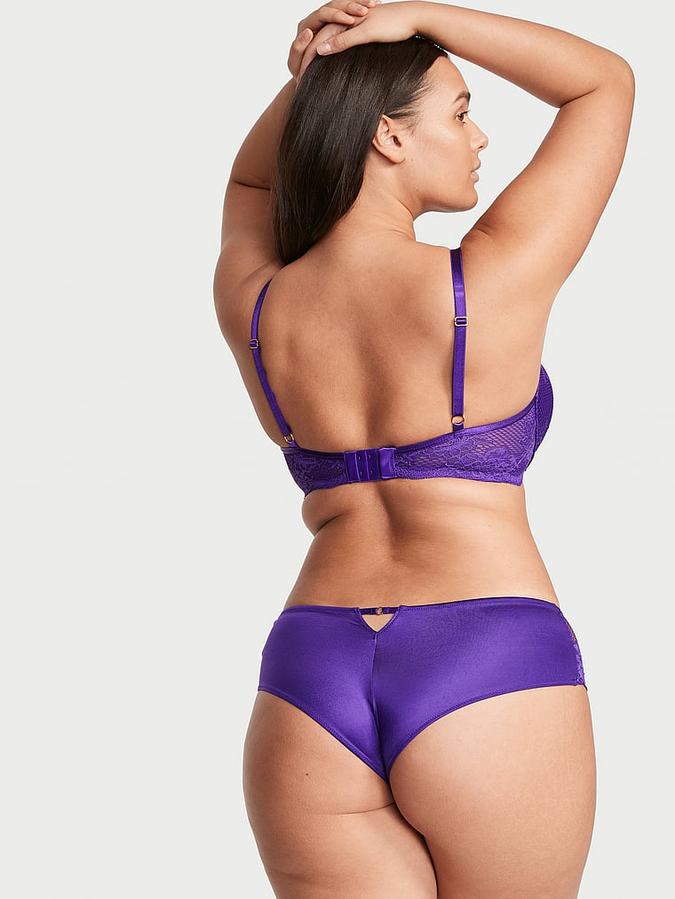 Fishnet Floral Cheeky Panty