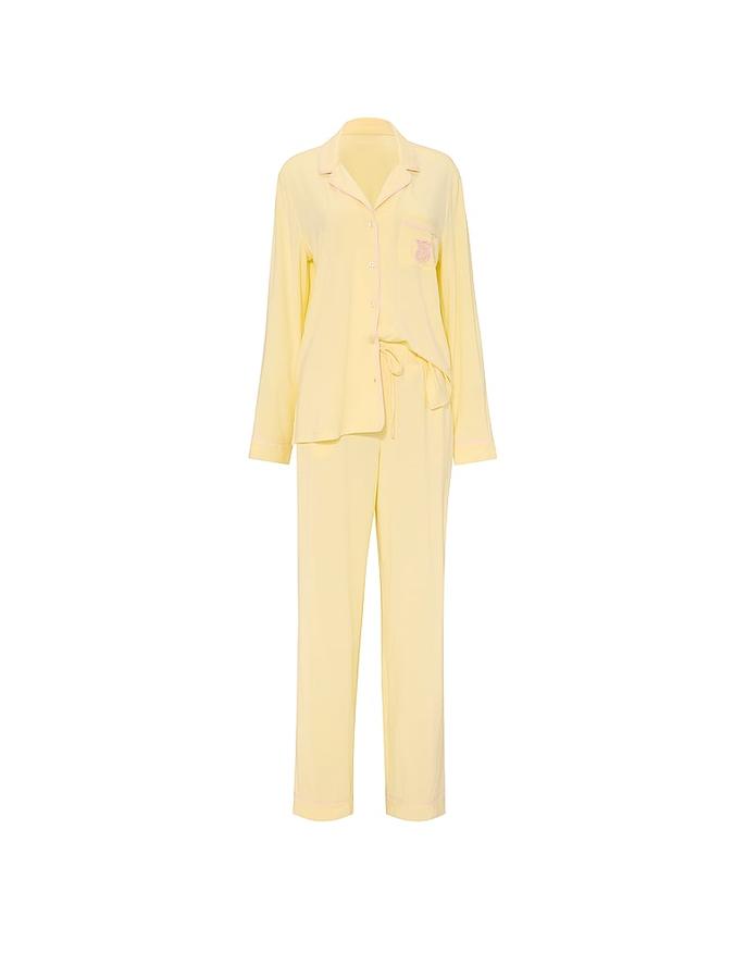 SoSoft&trade; Modal Long Pajama Set image number 2