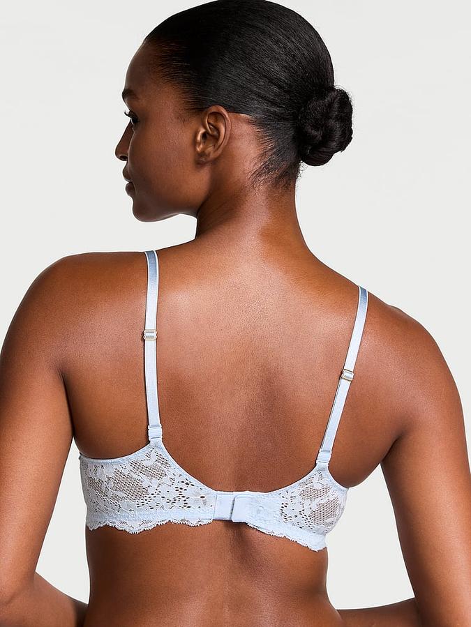 Wicked Unlined Lace Balconette Bra image number 1