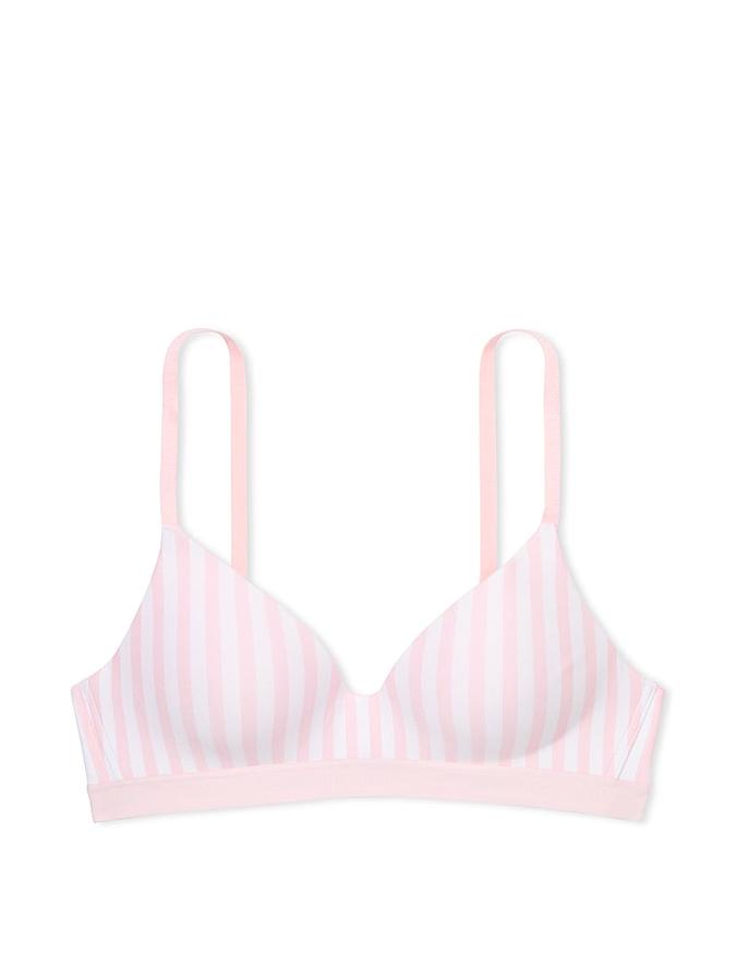 Lightly Lined Wireless Cotton Bra image number 2