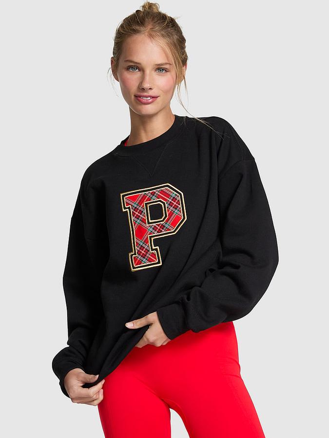 Ivy Fleece Oversized Crew Sweatshirt