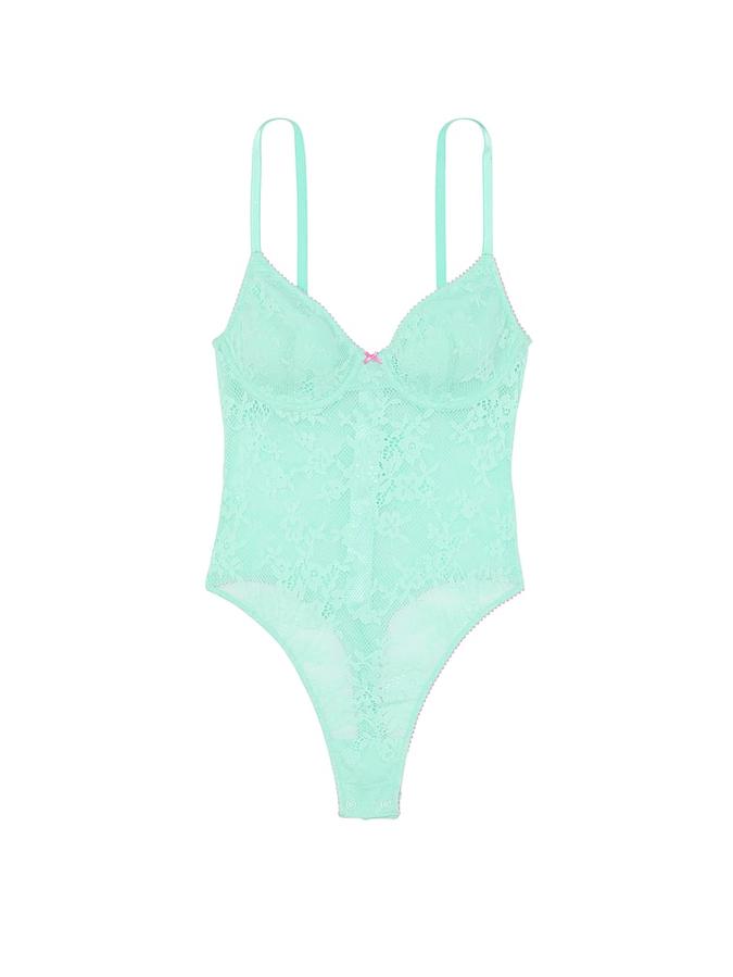 Tease Lace Demi Bodysuit image number 2