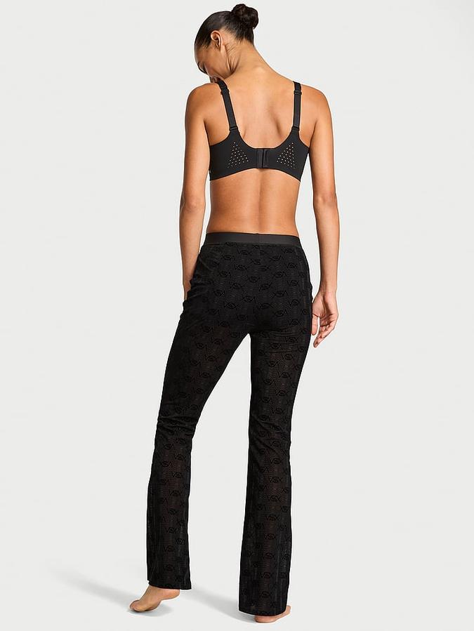 VSX Flocked Logo Mesh Flare Pant