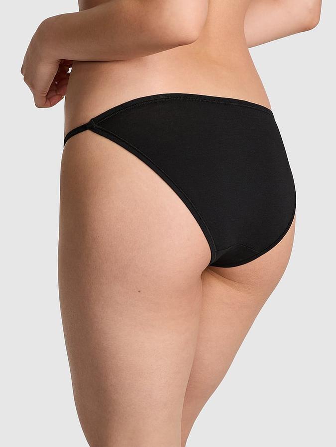 Cotton String Bikini Panty image number 1