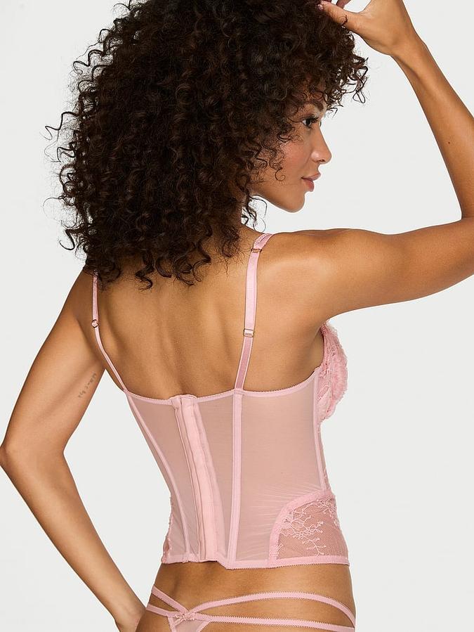 Wicked Rosette Reverie Embroidery Corset Top
