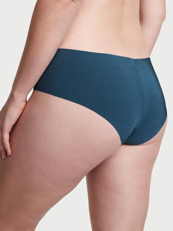 Shimmer Lace-Inset No-Show Cheeky Panty image number 1