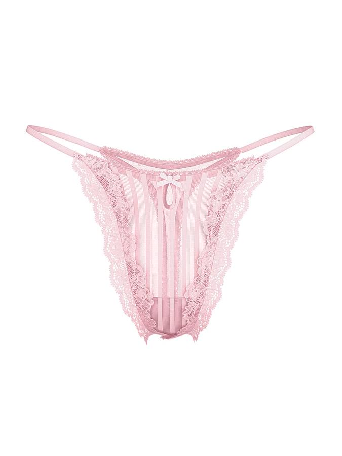 Lacie Sheer Heritage String Thong Panty image number 2