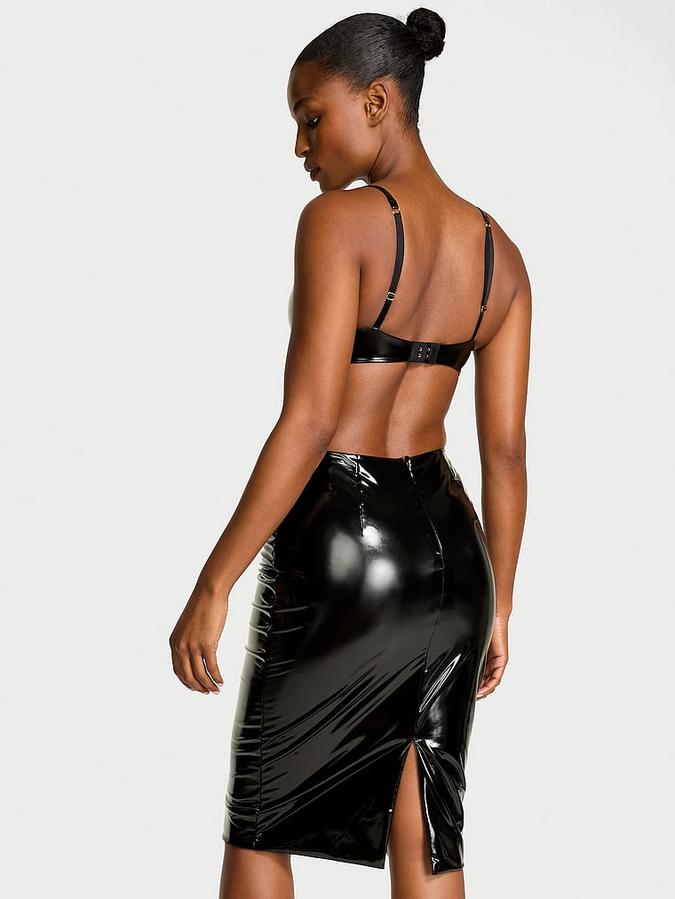 Lacquer Balconette Bra & Pencil Skirt Set image number 1