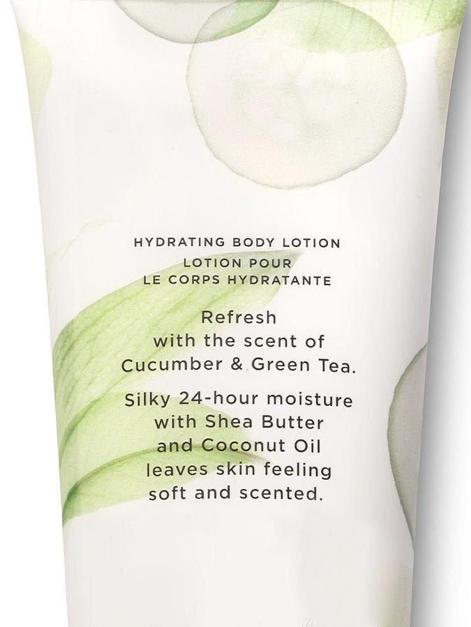 Cucumber Green Tea Natural Beauty Hydrating Body Lotion image number 1