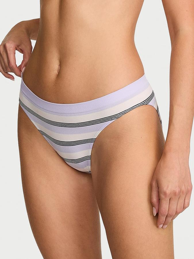 Seamless Stripe Bikini Panty