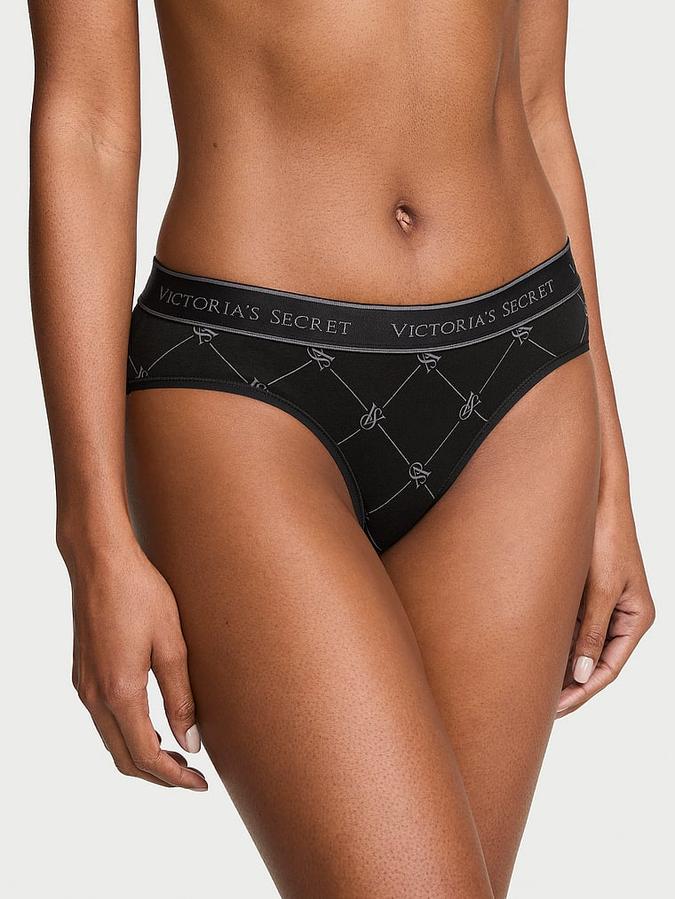 Logo Cotton Hiphugger Panty