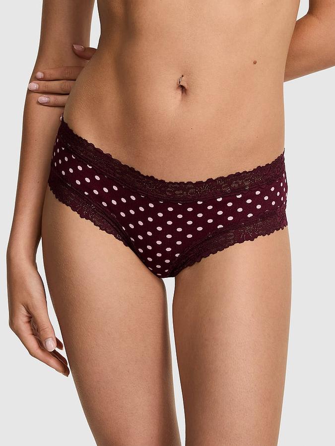 Wink Lace-Trim Cheeky Panty