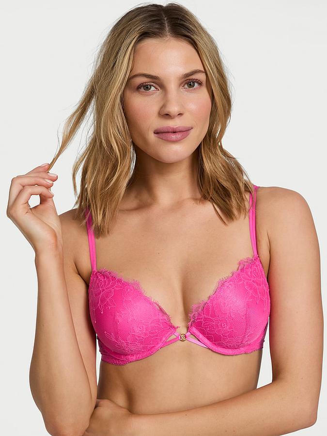 Rose Lace Push-Up Bra image number 0