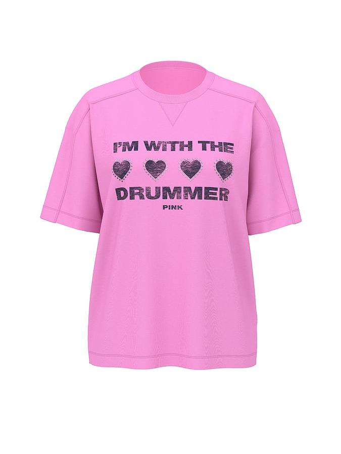 Retro Cotton Boxy Tee image number 2