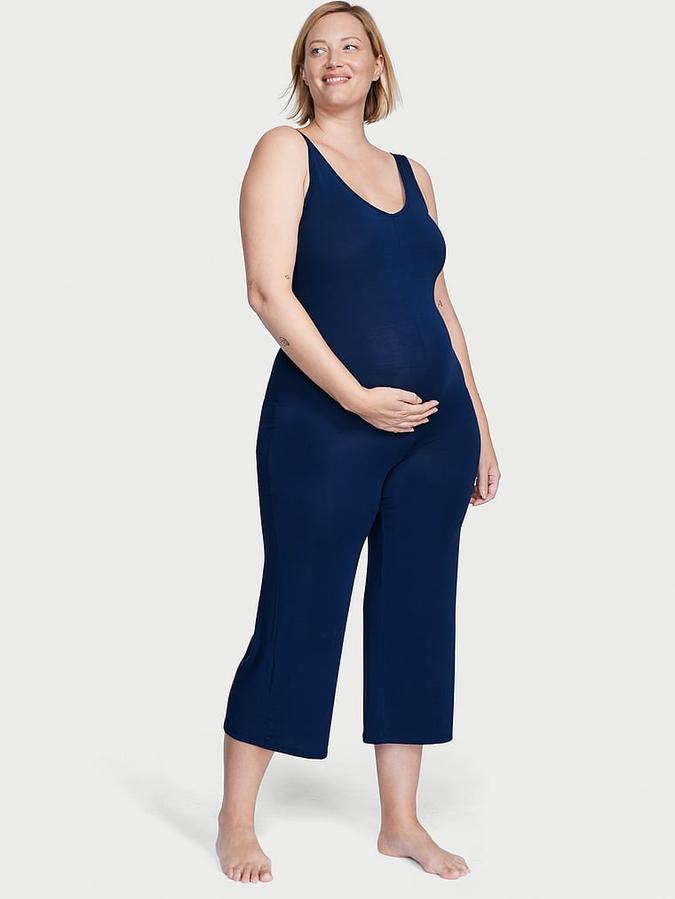 Modal V-Neck Jumpsuit