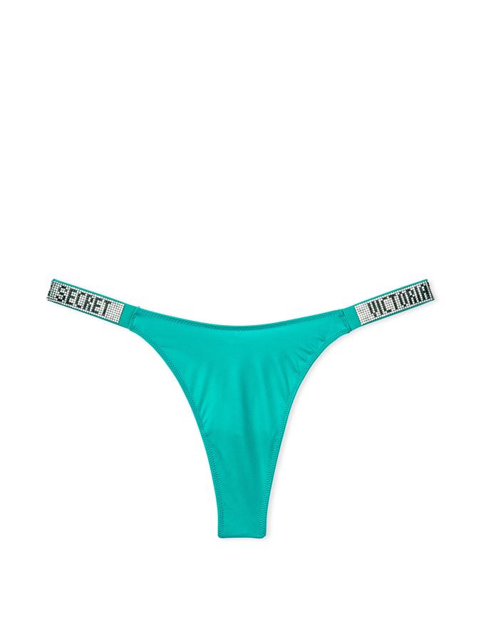 Shine Strap Thong Panty image number 1