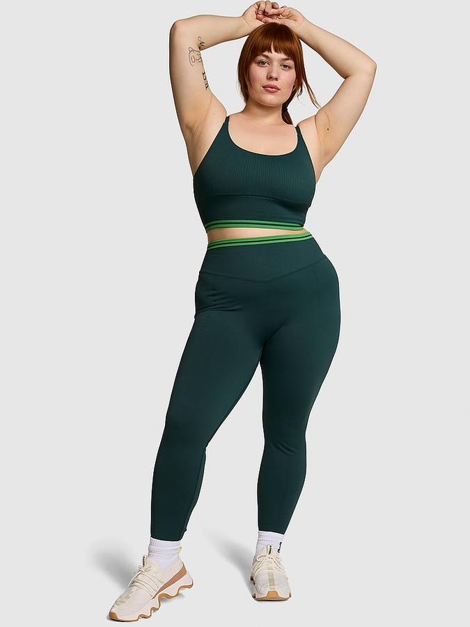 Seamless Longline Sports Bra image number 4
