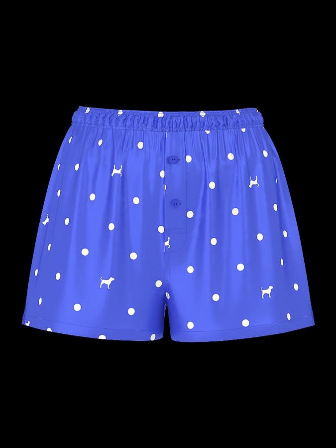 Silky Sleep Boxy Pajama Shorts image number 2