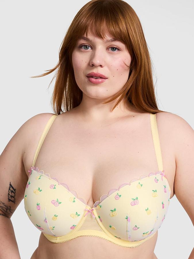 Wink Push-Up Balconette Bra image number 0