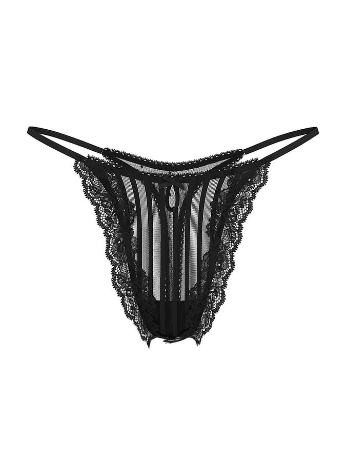Lacie Sheer Heritage String Thong Panty image number 2